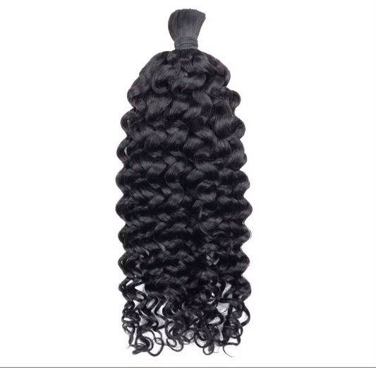 Raw Cambodian bulk hair for braids