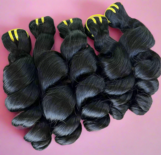 Raw Cambodian Loose Wave Bundle